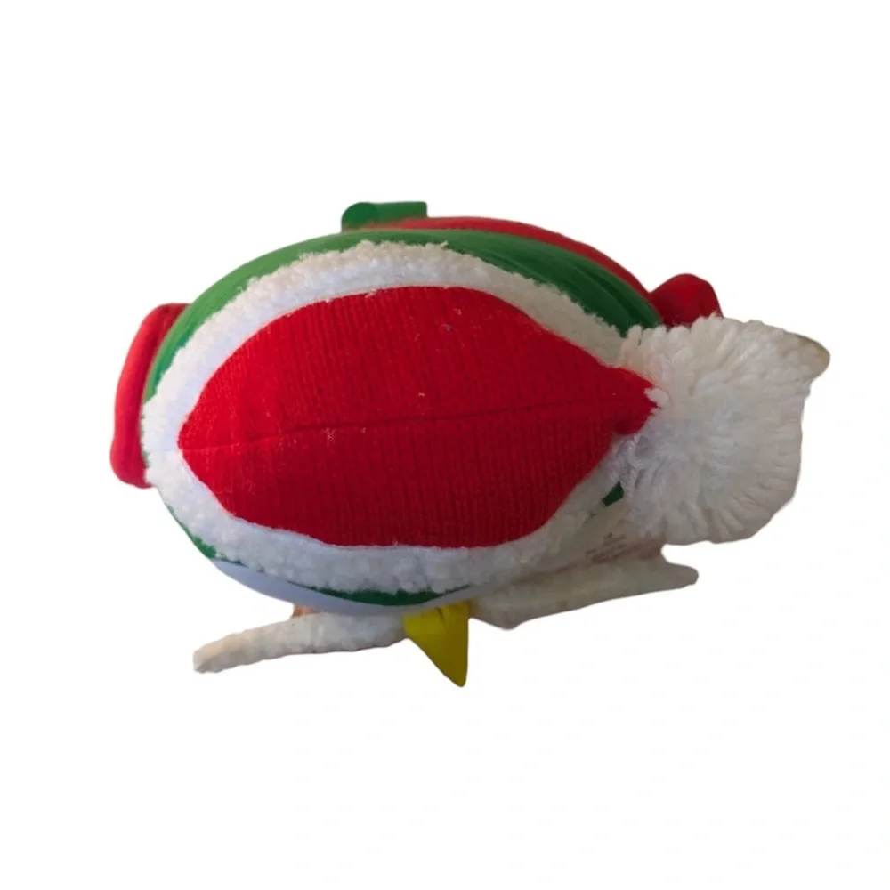 2024 Target Wondershop Featherly Friends Bird Santa Christmas Soft Throw Pillow‎